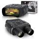 1000ft Night Vision Binocular Goggles, Hd Digital Infrared Video Photo Recorder