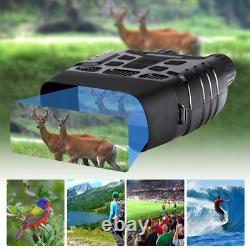 1000Ft Night Vision Binocular Goggles, HD Digital Infrared Video Photo Recorder
