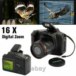 1080P 4K HD Camcorder Digital Video Camera LCD 24MP 16X Zoom DV AV Night Vision