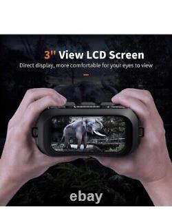 1080P Digital Night Vision Goggles with 32GB Memory For Total Darkness black