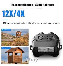 1080P HD Day/Night Vision Binoculars 850nm Infrared Goggles With 4X Digital Zoom