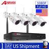 1080p Security Camera System Outdoor Wireless 8ch Nvr With 1tb Hdd Recorder Cctv
