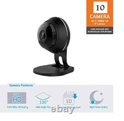 10 × Samsung SNH-V6414BN SmartCam HD Plus 1080p Wi-Fi Security Camera SNH-V6414