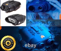 110R Handheld Night Vision Goggles 7X Magnification Digital Infrared Binoculars