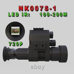 19201080 Digital Night Vision Sight Monocular IR Camera for Rifle Hunting