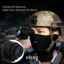 1PCS Digital HD Infrared IR Night Vision Hunting Monocular Helmet Telescope 500M