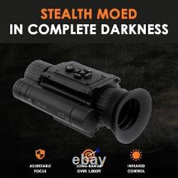 1-4X Digital Night Vision Hunting Rifle Scope Optics Sight 850nm IR Camera BP