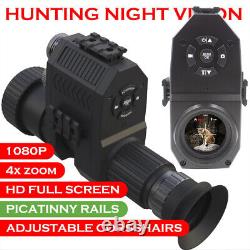 2024 Megaorei Digital Night Vision Scope Monocular 1080P 200-400M Camcorder USA