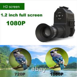 2024 Megaorei Digital Night Vision Scope Monocular 1080P 200-400M Camcorder USA