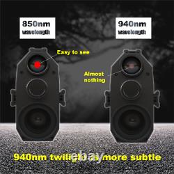 2024 Megaorei Digital Night Vision Scope Monocular 1080P 200-400M Camcorder USA