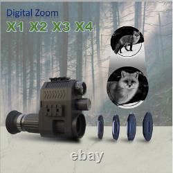 2024 Megaorei Digital Night Vision Scope Monocular 1080P 200-400M Camcorder USA