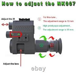 2024 Megaorei Digital Night Vision Scope Monocular 1080P 200-400M Camcorder USA