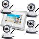 2.4ghz 7 Inch Digital Baby Monitor Wireless Video With Night Vision 4 Camera