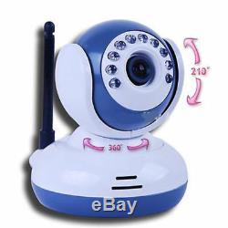 2.4Ghz 7 inch Digital Baby Monitor Wireless Video with Night Vision 4 Camera