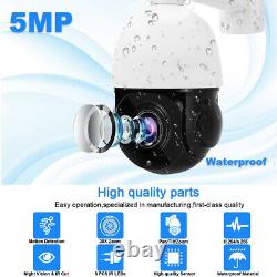 30X Zoom Outdoor CCTV 5MP Auto Tracking PTZ Camera 3D Humanoid Detection ONVIF