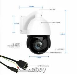 30X Zoom Outdoor CCTV 5MP Auto Tracking PTZ Camera 3D Humanoid Detection ONVIF