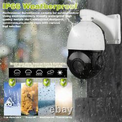 30X Zoom Outdoor CCTV 5MP Auto Tracking PTZ Camera 3D Humanoid Detection ONVIF