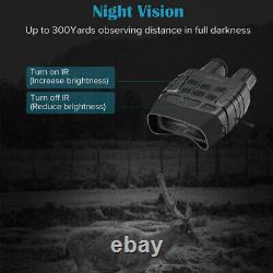 32GB Video Digital IR Night Vision Hunting Binoculars Scope CAMERA Zoom Recorder