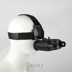 3D/8X Night Vision Binoculars Hunting Infrared Digital Head Mount Goggles NV8160
