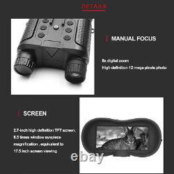 3D Digital IR Infrared Technology Hunting Binocular 850nm Night Vision Goggles