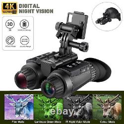 3D Zoom Night Vision Binoculars Infrared Digital Head-Mounted Goggles Hunting US