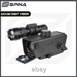 3.5x32 TRD10 Pro Reticle Digital Night Vision Rifle Scope NV Sights Optical
