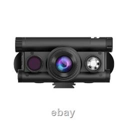 4K 8x Zoom Night Vision Goggles Helmet Mounted Bonoculars Hunting IR Camera&32GB