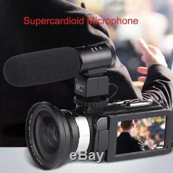 4K Camcorder 48MP Night Vision WiFi Control Digital Camera 3.0 Inch Touch-S W6J5