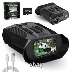 4K Digital Night Vision Goggles, Infrared Night Vision Binoculars for Adults, 3