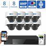 4k Nvr 8mp Starlight Microphone Outdoor Indoor Poe Ip 4k Security Camera System
