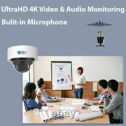 4K NVR 8MP Starlight Microphone Outdoor Indoor PoE IP 4K Security Camera System