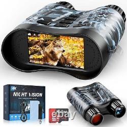 4K Night Vision Binoculars Digital Binoculars Built-in 4000mAh Battery. Outdoor