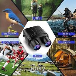 4K Night Vision Goggles, 36MP Photo, HD 3 Screen, 32GB TF Card, Rechargeable