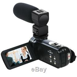 4K WiFi 1080P HD 48MP 16X ZOOM Digital Video Camera Camcorder DV Night Vision US