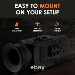 4X-14X Digital Cross Night Vision Hunting Rifle Scope Sight 850nm IR Camera 200m