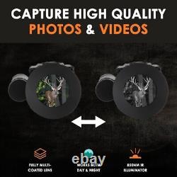 4X-14X Digital Cross Night Vision Hunting Rifle Scope Sight 850nm IR Camera 200m