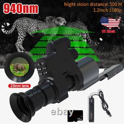 4X ZOOM 1080P Night Vision Sight Infrared Digital Scope Night Vision Monocular