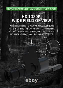 4X ZOOM 1080P Night Vision Sight Infrared Digital Scope Night Vision Monocular