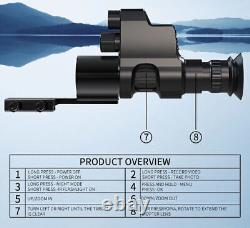 4X ZOOM 1080P Night Vision Sight Infrared Digital Scope Night Vision Monocular