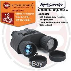 4-20x50 Digital Night Vision Binoculars / Night time surveillance binoculars