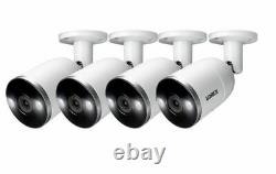 4 Lorex 4K Ultra HD Smart Deterrence IP Camera with Smart Motion Plus E893AB