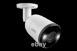 4 Lorex 4K Ultra HD Smart Deterrence IP Camera with Smart Motion Plus E893AB