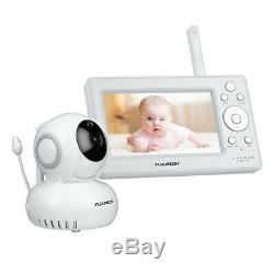 5Baby Monitor Video Audio 2.4GHz Wireless Camera Night Vision Temperature Alert