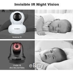 5Baby Monitor Video Audio 2.4GHz Wireless Camera Night Vision Temperature Alert