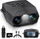 5k Night Vision Binoculars 10x Zoom Digital Ir Goggles Hunting 800m Long Range