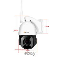 5MP HD Wireless 30X Zoom PTZ IP Camera Two-Way Audio Wifi Security Outdoor CCTV
