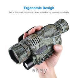 5X40 Digital Infrared Night Vision Monocular Telescope Camera 8GB Video Recorder