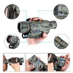 5X40 Digital Infrared Night Vision Monocular Telescope Camera 8GB Video Recorder