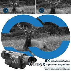 5X40 Monocular Night Vision IR 100% Darkness Vision Camera Video Recorder With 16G