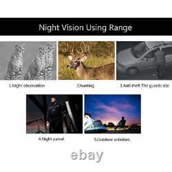 5X40 Night Vision Monocular HD Infrared IR Video Camera Day Night Hunting DVR